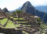 The Inca site of Machu Picchu, Peru