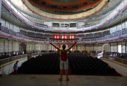Santa Clara's historic La Caridad Theatre, built in 1885 (Cuba)