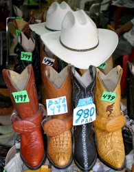 Boots and hats, Mexico