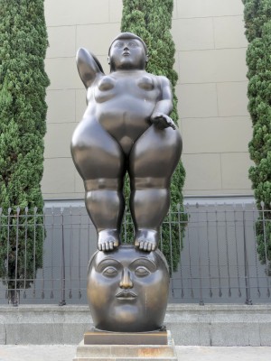 Fernando Botero sculptures in the Square, Medellin