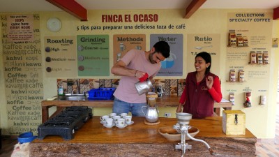 Learning the finers points of a perfect cup of coffee, the Coffee Triangle