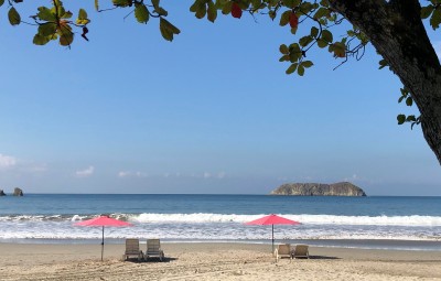 The beaches at Manuel Antonio were fabulous, white sands and warm water.