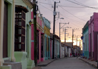 The streets of Camaquey,  Cuba