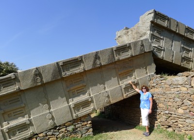 The largest of the stelaes at Axum, never managed to reach vertical. 
