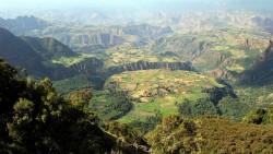 The plateaux of the Simien  National Park