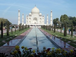 The iconic Taj Mahal, Agra