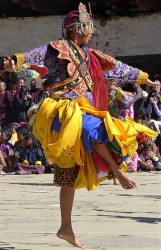 Dancer at the Festival of the Black Cranes