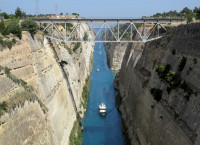 Corinth Canal,  Greece