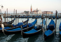 Venetian Gondolas,  Venice