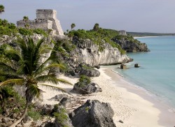 Tulum's ancient Mayan City, what a location!  (Mexico)