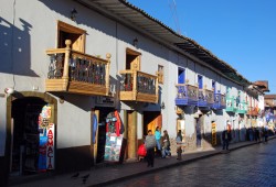 Cusco's colonial streets