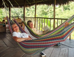 Relaxing in the Amazon, Peru