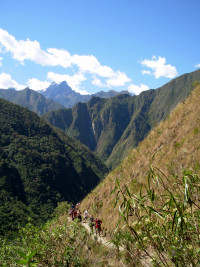 The Inca Tral  to Machu Picchu, Peru