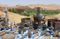 Road stall in the desert,  Morocco