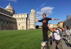 Someone has to "hold up"  the Leaning Tower of Pisa