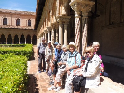 Cloisters of Monreale Abbey, Palermo, Sicily