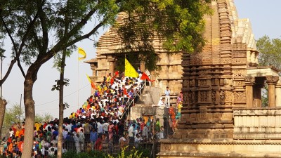 The UNESCO  World Heritage Temples of Khajuraho