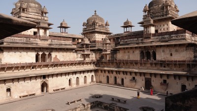 Orchha's palaces are certainly impressive