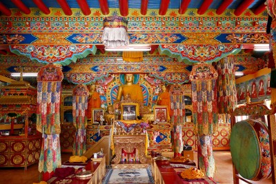 A Monastery prayer room